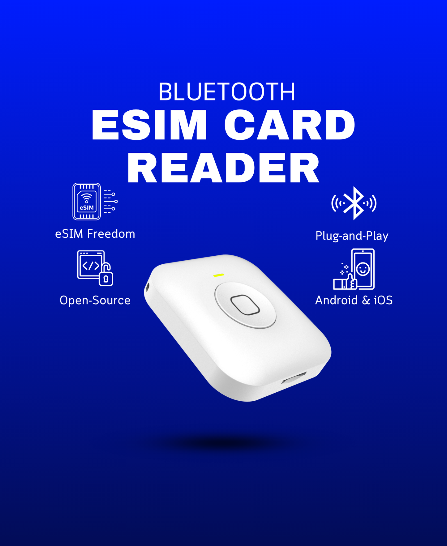 Open Source Bluetooth eSIM Card Reader