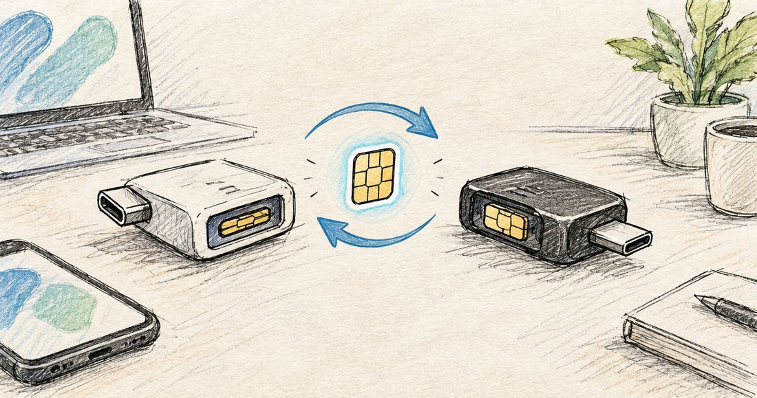 Can you transfer an eSIM profile from one adapter to another?