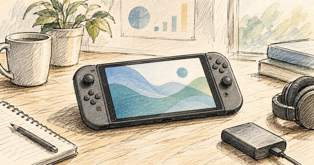 How long does Switch Pro's battery last on a single charge?
