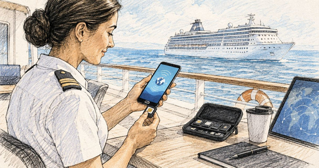 eSIM adapters for maritime and cruise ship crew: complete 2026 guide