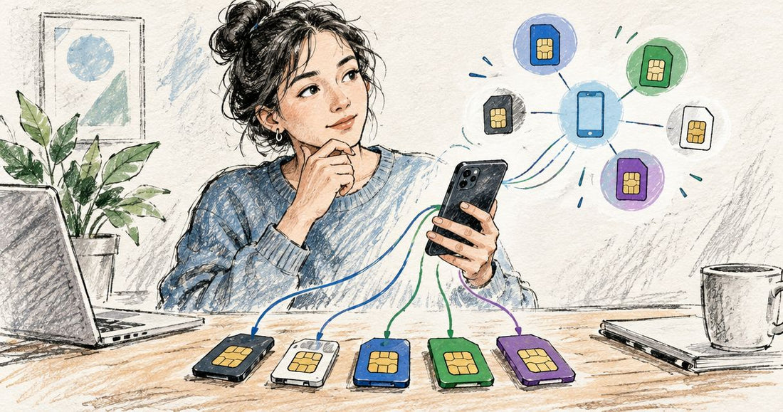 Is there a limit to how many eSIM adapters you can pair with one phone?