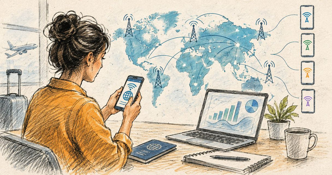 eSIM search demand benchmarks by carrier network 2026