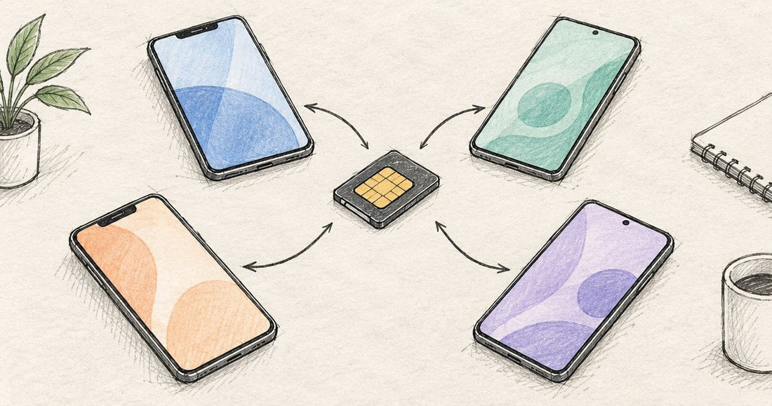 Can an eSIM adapter be used on more than one phone?