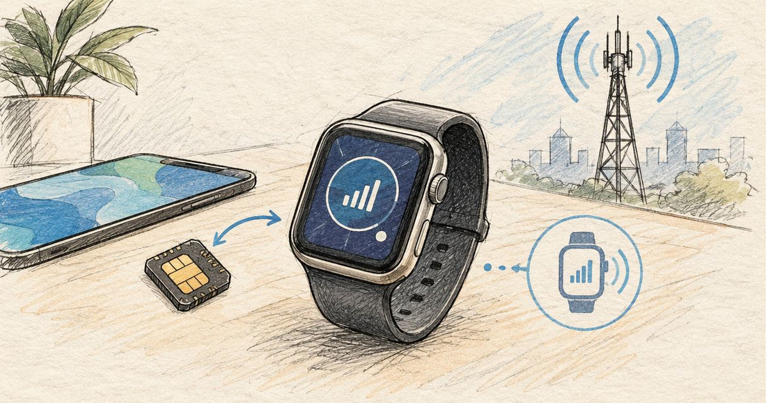 Can an eSIM adapter add cellular data to a smartwatch?