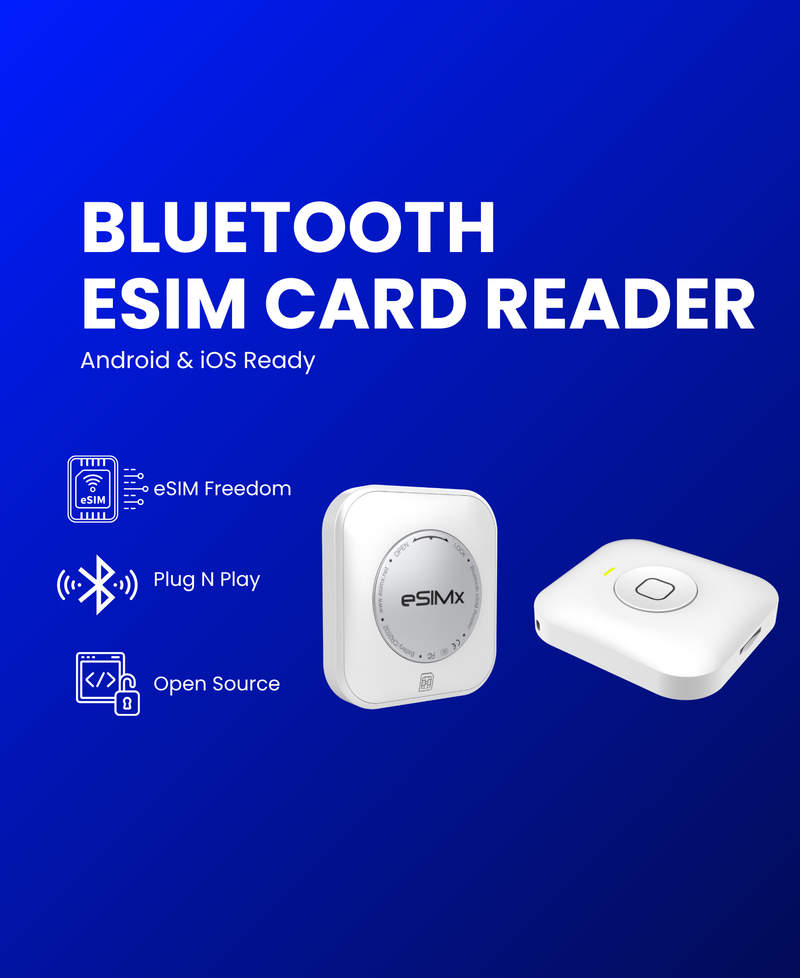 Open Source Bluetooth eSIM Card Reader
