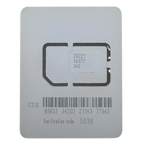 White Card eSIM Adapter — Unbranded eUICC, 1,000 MOQ, ODM & Custom Packaging