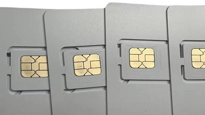 White Card eSIM Adapter — Unbranded eUICC, 1,000 MOQ, ODM & Custom Packaging